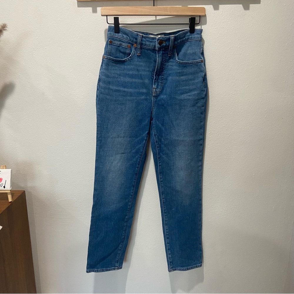 Madewell perfect vintage crop jean size 26